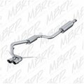 Powerplay 2013-2017 Ford Focus St 2.0L Ecoboost 3 in. Cat Back Exhaust - Aluminum PO3639330